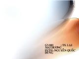 Đồ án Phương pháp nội chuyển hóa ester bằng enzyme