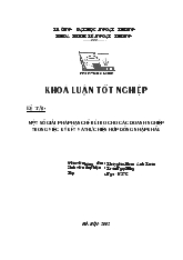 Đề tài Một số giải pháp hạn chế rủi ro cho các doanh nghiệp trong việc ký kết và thực hiện hợp đồng nhập khẩu