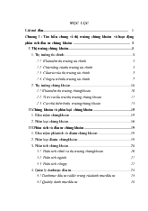 Đề tài Áp dụng phương pháp trung bình-Phương sai trong hoạt động phân tích và quản lý danh mục đầu tư
