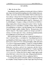 Đề tài Các biện pháp hạn chế nhập khẩu của Nhật Bản và giải pháp thích ứng của hàng nông sản Việt Nam