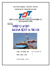 Đề tài Nghiệp vụ hải quan: Hải quan điện tử tại Việt Nam