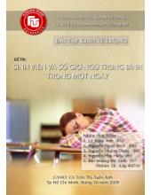 Đề tài Sinh viên và số giờ nghỉ trung bình trong một ngày