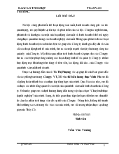 Đề tài Công nghệ sản xuất kinh doanh của công ty vận tải, xây dựng và chế biến lương thực Vĩnh Hà
