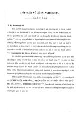 Đề tài Nghiên cứu một số giải pháp nhằm hoàn thiện công tác quản trị nhân sự tại khách sạn Đệ Nhất