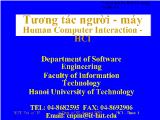 Bài giảng Hỗ trợ cài đặt giao tiếp người dùng - Máy tính