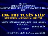 Bài giảng Ung thư tuyến giáp