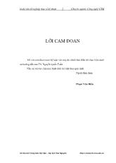 Đề tài Nghiên cứu ảnh hưởng của chế độ cắt đến tuổi bền của dao tại đỉnh dao