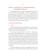 Các phương pháp promethee hỗ trợ quyết định đa tiêu chí