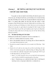 Hệ thống ghi nhật ký người nói cho dữ liệu hội nghị