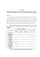 Khảo sát và phân tích các mô hình phối hợp widget