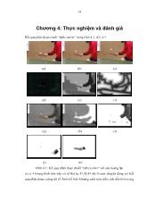 Thực nghiệm và đánh giá các đối tượng chuyển động trong video dựa trên mạng bayes