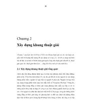 Xây dựng khung thuật giải