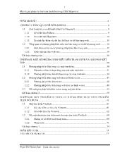 Đề tài Một số giải pháp cho bài toán tìm kiếm trong cơ sở dữ liệu Hypertext