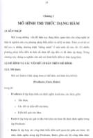 Luận văn Mô hình tri thức dạng hàm và áp dụng