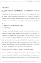 Luận án Hệ hỗ trợ phục vụ hỏi đáp tự động