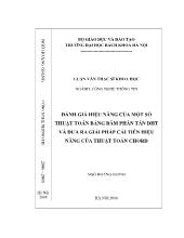 Luận văn Đánh giá hiệu năng của một số thuật toán bảng băm phân tán DHT và đưa ra giải pháp cải tiến hiệu năng của thuật toán Chord