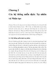 Luận văn Ứng dụng hệ thống nhận dạng miễn dịch nhân tạo mờ trong chẩn đoán ung thư