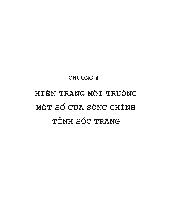 Luận văn Nghiên cứu các điều kiện môi trường tự nhiên phục vụ nghề nuôi trồng thủy sản vùng sinh thái cửa sông tỉnh Sóc Trăng