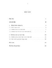 Đề tài Một số tính chất của lớp môđun nội xạ trực tiếp