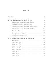 Đề tài Về bài toán điều khiển các hệ ngẫu nhiên