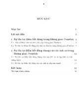 Đề tài Sự tồn tại của bất động trong không gian D - Mêtric