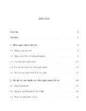 Đề tài Tổng Minkowski và sự hội tụ của chuỗi các biến ngẫu nhiên đa trị