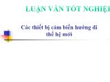 Luận văn Các thiết bị cảm biến hướng đi