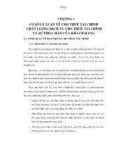 Luận văn Giải pháp nâng cao chất lượng dịch vụ cho thuê tài chính tại ALCII