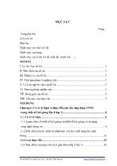 Luận văn Ứng dụng công nghệ thông tin trong thiết kế bài giảng Địa lí lớp 11 Trung học phổ thông