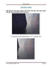 Tài liệu hướng dẫn về thác nước bằng photoshop CS