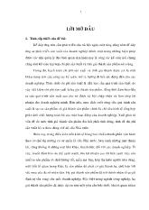 Luận văn Hoàn thiện việc tổ chức kế toán chi phí sản xuất và các phương pháp tính giá thành sản phẩm trong doanh nghiệp công nghiệp Việt Nam