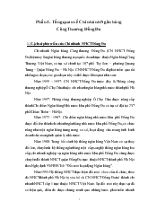 Báo cáo Thực tập tại chi nhánh ngân hàng công thương Đống Đa