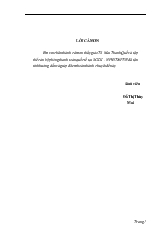 Chuyên đề Hoạt động thanh toán quốc tế theo phương thức tín dụng chứng từ (Nghiên cứu tại SGD I - NHĐT&PTVN)