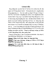 Chuyên đề Nâng cao chất lượng tín dụng tại ngân hàng nông nghiệp và phát triển nông thôn Huyện Đông Triều, Tỉnh Quảng Ninh