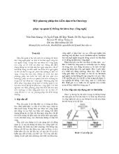 Đề tài Một phương pháp tìm kiếm dựa trên Ontology phục vụ quản lý thông tin khoa học công nghệ