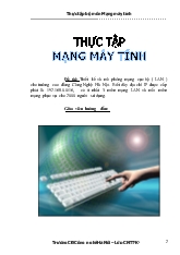 Đề tài Thiết kế và mô phỏng mạng cục bộ ( LAN ) cho trường cao đẳng Công Nghệ Hà Nội. Biết dãy địa chỉ IP được cấp phát là 192.168.0.0/16, có ít nhất 3 miền mạng LAN và mỗi miền mạng phục vụ cho 2000 người sử dụng