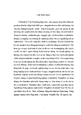 Đồ án Phát triển hoạt động bảo lãnh tại Ngân hàng Nông nghiệp và phát triển Nông thôn - Chi nhánh Nam Hà Nội