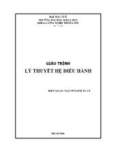 Giáo trình lý thuyết hệ điều hành