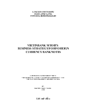 Luận văn A research paper submitted to the graduate faculty of lincoln university for the master of business administration