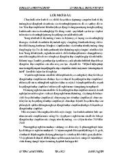 Luận văn Một số biện pháp marketing đẩy mạnh hoạt động tiêu thụ sản phẩm ở nhà máy nước khoáng Thạch Bích