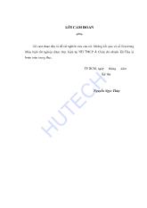 Luận văn Nâng cao hiệu quả huy động vốn tại chi nhánh Kỳ Hòa ngân hàng thương mại cổ phần Á Châu