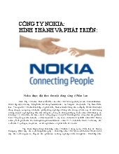 Tiểu luận Công ty Nokia