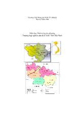 Tiểu luận Môn học Marketing địa phương Trường hợp nghiên cứu điển hình: Tỉnh Bắc Ninh