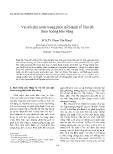 Báo cáo Vai trò nhà nước trong phát triển kinh tế Thủ đô theo hướng bền vững