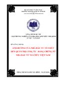 Công trình: ảnh hưởng của nhà đầu tư tổ chức đến quản trị công ty - Bằng chứng từ nhà đầu tƣ tổ chức Việt Nam