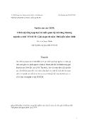Đề tài Nghiên cứu của CEPR Trình độ tổng hợp hoá và mối quan hệ với tăng trưởng ngành cơ khí thành phố Hồ Chí Minh: Giai đoạn từ năm 2004 đến năm 2008