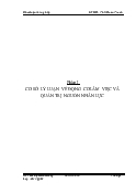 Khóa luận Giải pháp thúc đẩy động cơ làm vieexc tại công ty lâm công nghiệp bắc Quảng Bình