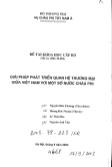Đề tài Khoa học Giải pháp phát triển quan hệ thương mại giữa Việt Nam với một số nước châu Phi