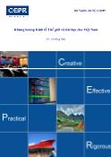 Đề tài Khủng hoảng Kinh tế Thế giới và bài học cho Việt Nam