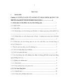 Tăng cường hoạt động quảng cáo thương mại nhằm đẩy mạnh xuất khẩu mặt hàng dệt may Việt Nam vào thị trường EU